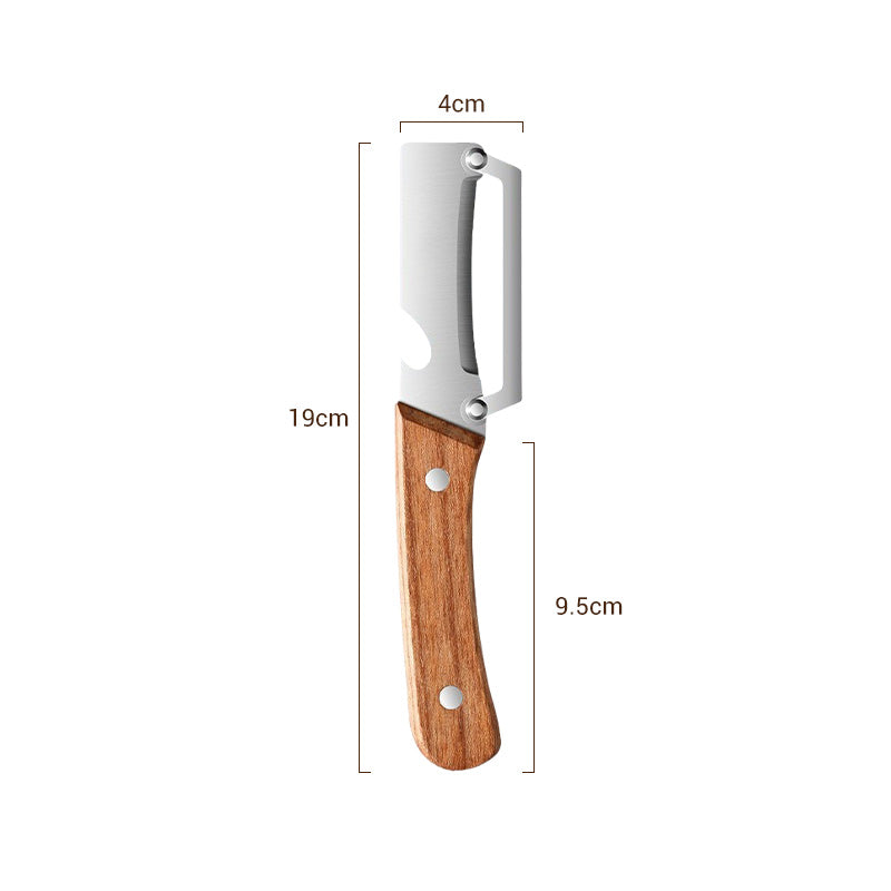 🥕 KÖP 2, FÅ 1 GRATIS! 🔥 Multifunktionell grönsaksskalare för köket – blad i rostfritt stål, ergonomiskt handtag och perfekt för frukt och grönsaker ✨