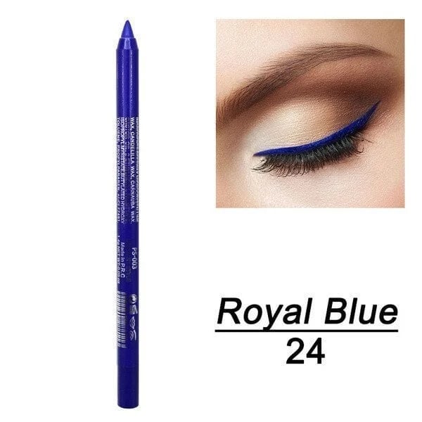 Långvarig vattenfast eyelinerpenna, trendig ögonmakeup
