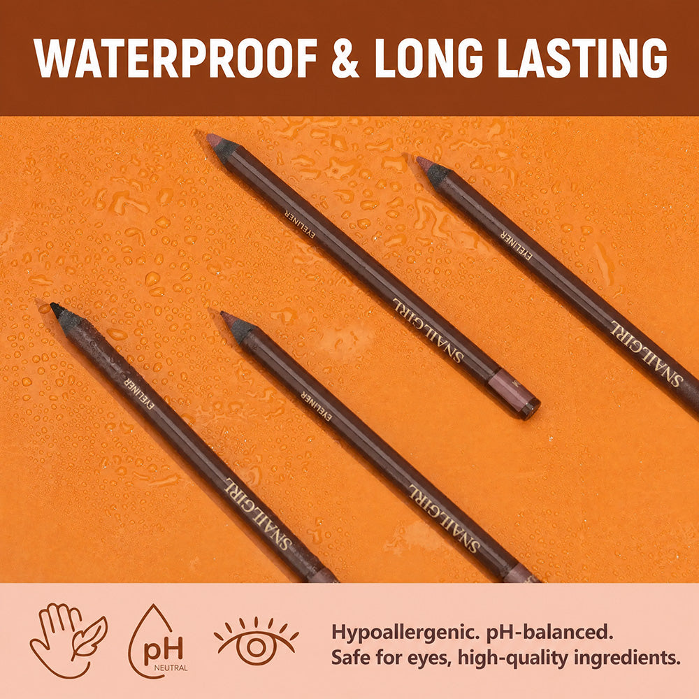🌟Bästsäljare🌟24-timmars vattenfast eyeliner, kladdfri och långvarig, krämig och mjuk konsistens, lätt att applicera, perfekt för både vardags- och festmakeup