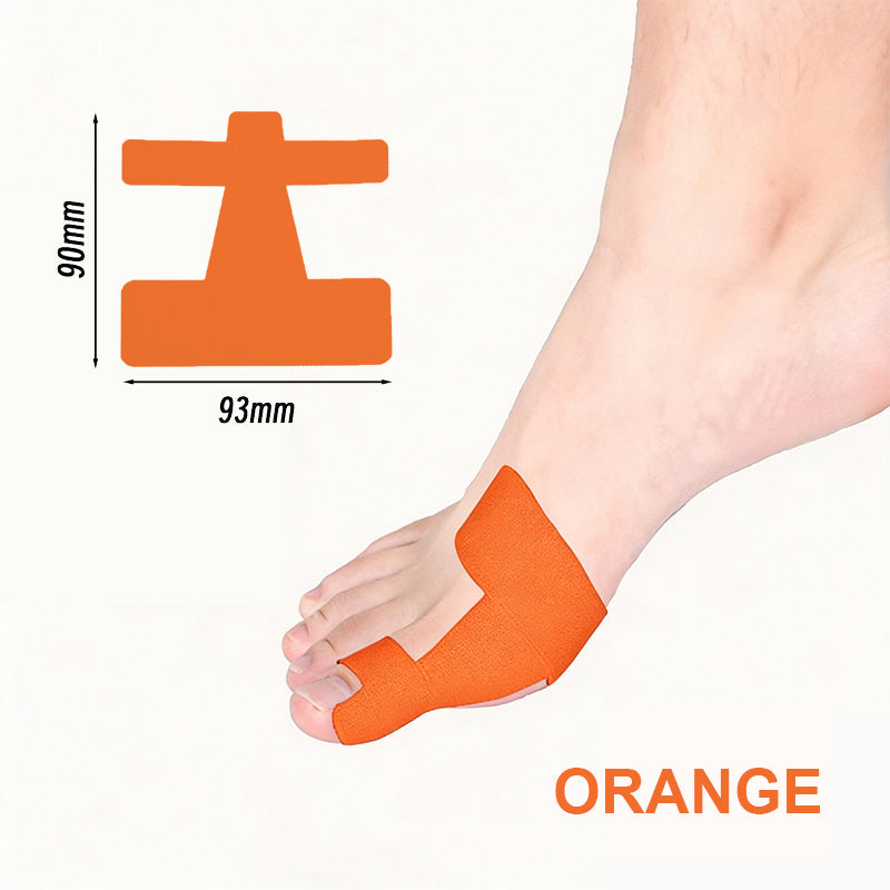 Färdigskuren kinesiologitejp för hallux valgus