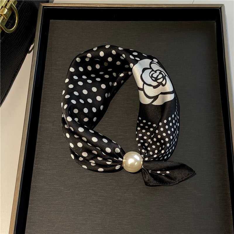 🤍 Pärlhalsband med magnetlås – Magnetlås – stil på ett ögonblick! ✨📦
