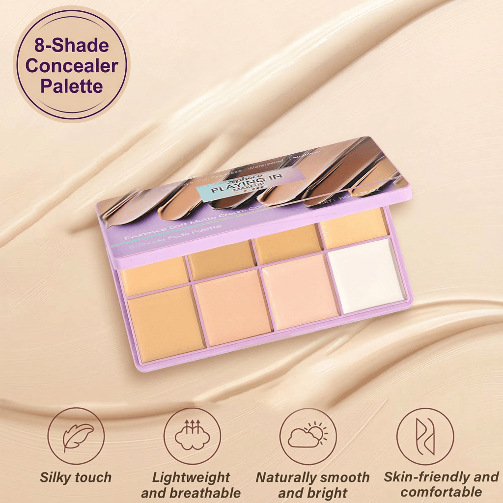 🎁Sista dagen-rea 49 % rabatt🔥-✨Mjuk matt krämconcealer