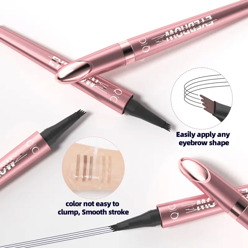 💦 Vattentät Micro-Fork ögonbrynspenna
