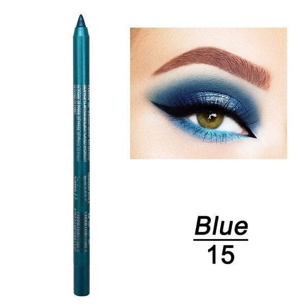 Långvarig vattenfast eyelinerpenna, trendig ögonmakeup