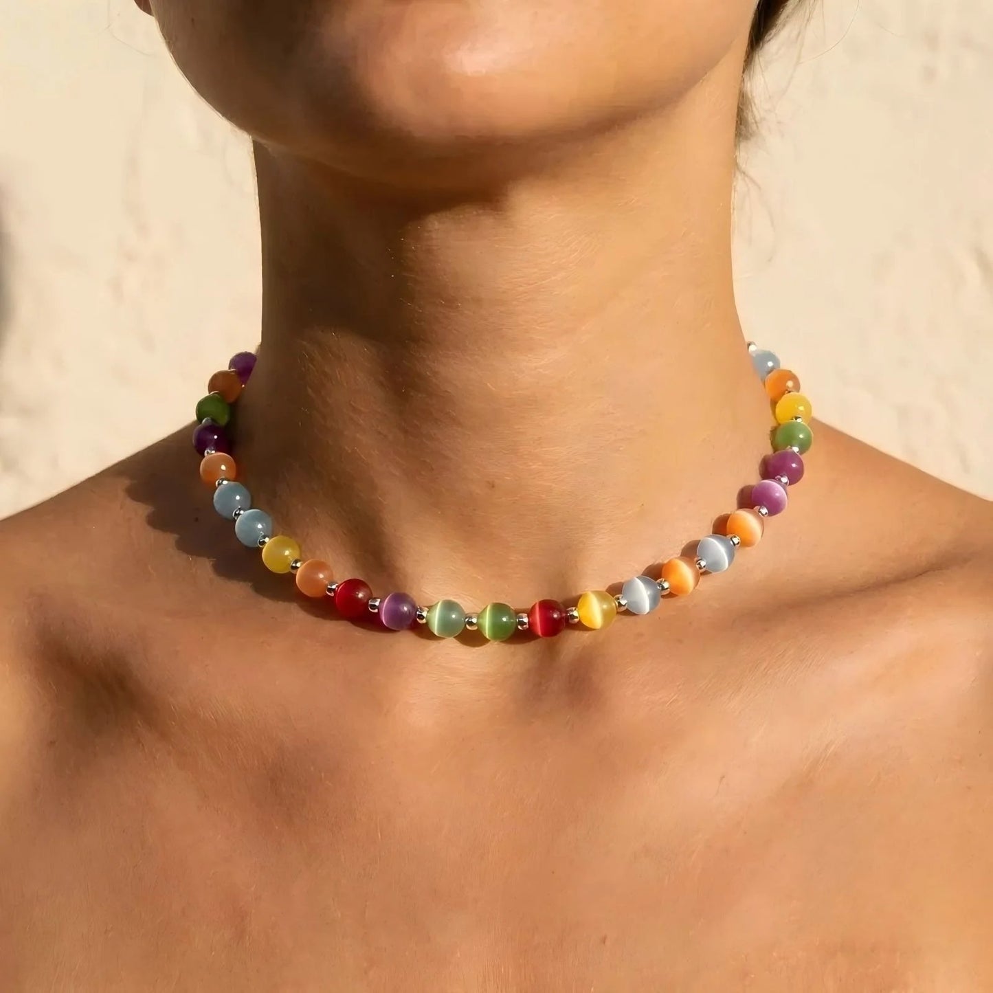 🌈 Dopamine – Kollektion med UV-reaktiva smycken med pärlor