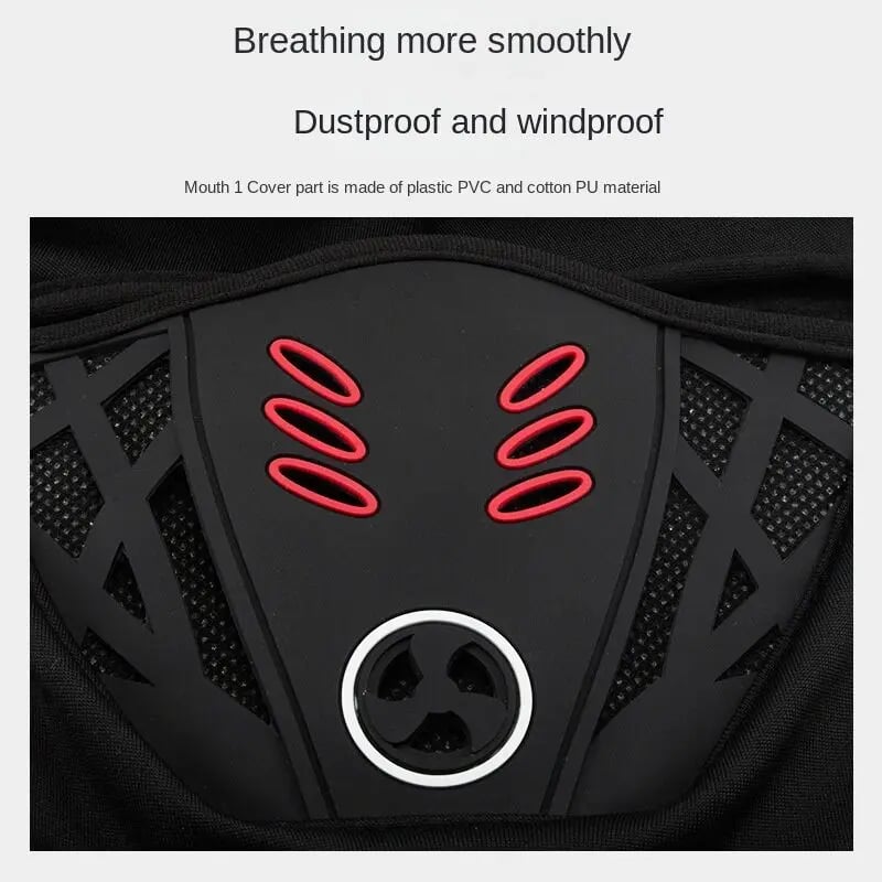 🔥Het försäljning 49 % rabatt🔥Balaclava skidmask Vinter vindskyddande varm mask 3D-design Andningsbar bandana