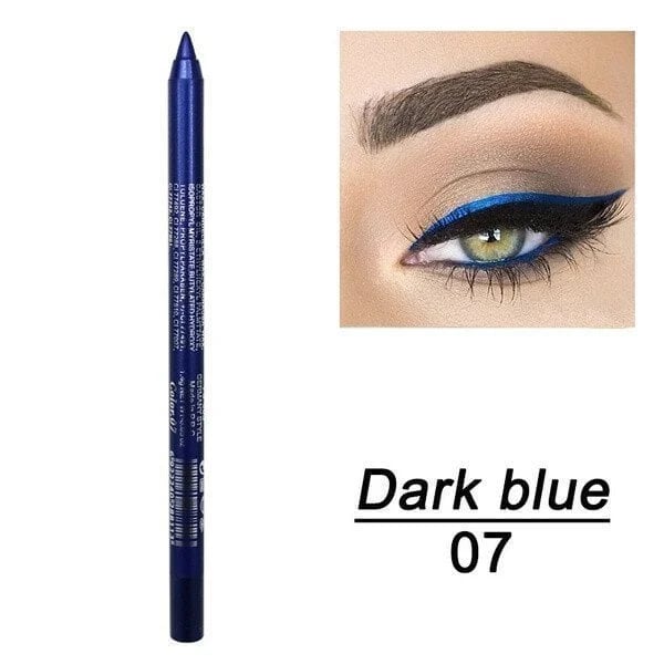 Långvarig vattenfast eyelinerpenna, trendig ögonmakeup