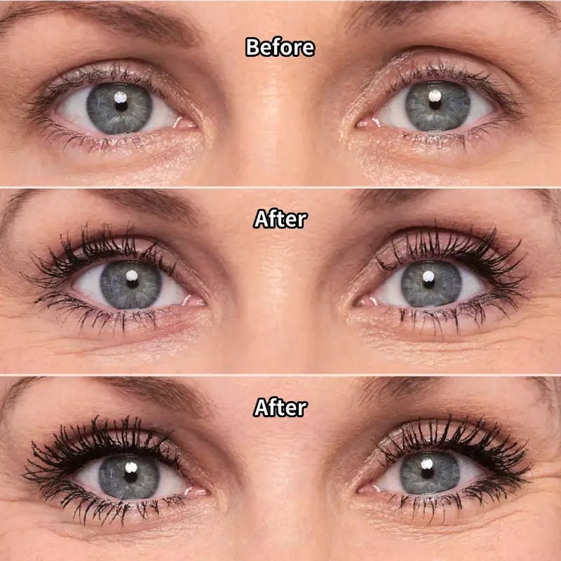 🎁Sista dagen: Köp 1, få 1 gratis✨Vattenfast mascara för fylliga och vackert markerade ögonfransar som håller i 24 timmar