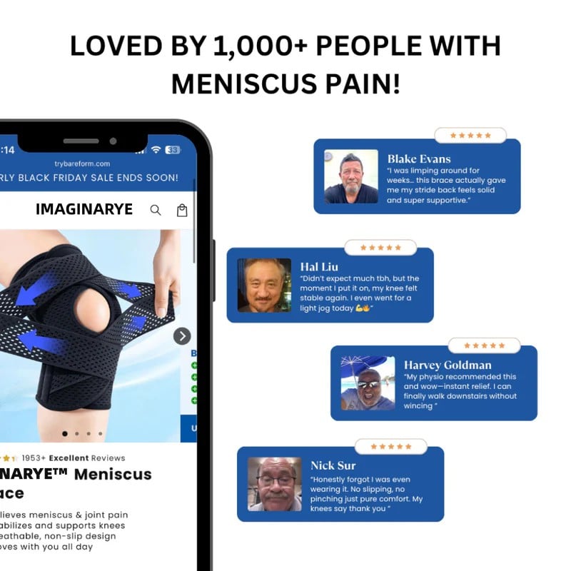Köp 1, få 1 gratis🔥Pro Meniskstöd