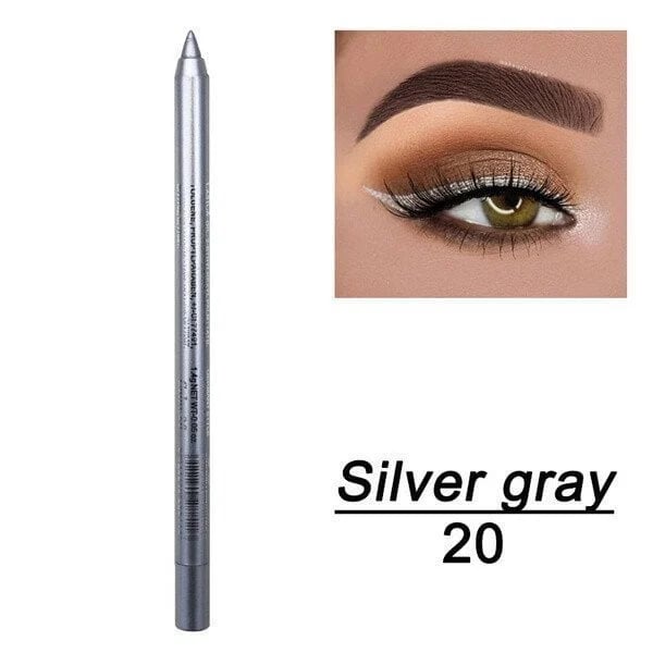 Långvarig vattenfast eyelinerpenna, trendig ögonmakeup
