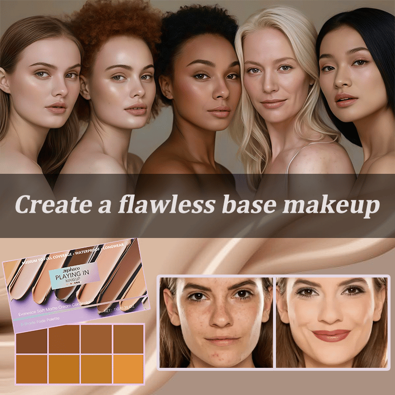 🎁Sista dagen-rea 49 % rabatt🔥-✨Mjuk matt krämconcealer