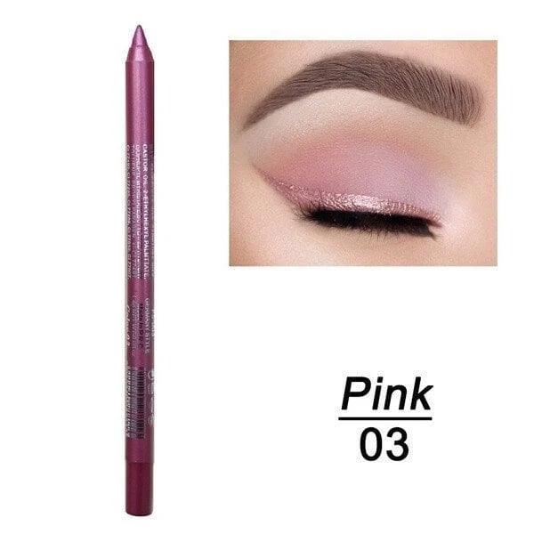 Långvarig vattenfast eyelinerpenna, trendig ögonmakeup