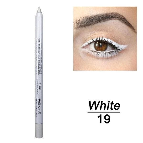 Långvarig vattenfast eyelinerpenna, trendig ögonmakeup