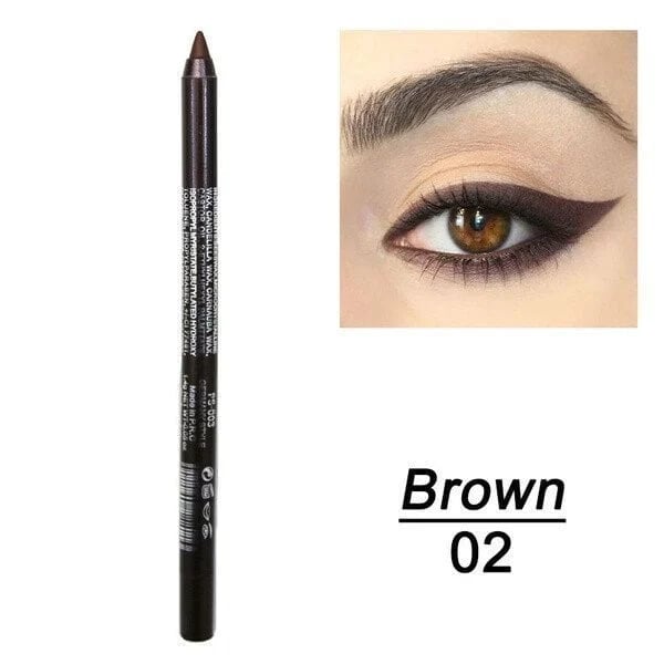 Långvarig vattenfast eyelinerpenna, trendig ögonmakeup
