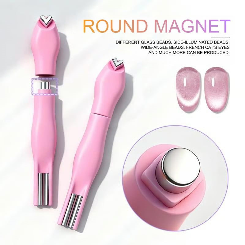 3-i-1 Cat Eye Nageldesign Magnetpenna