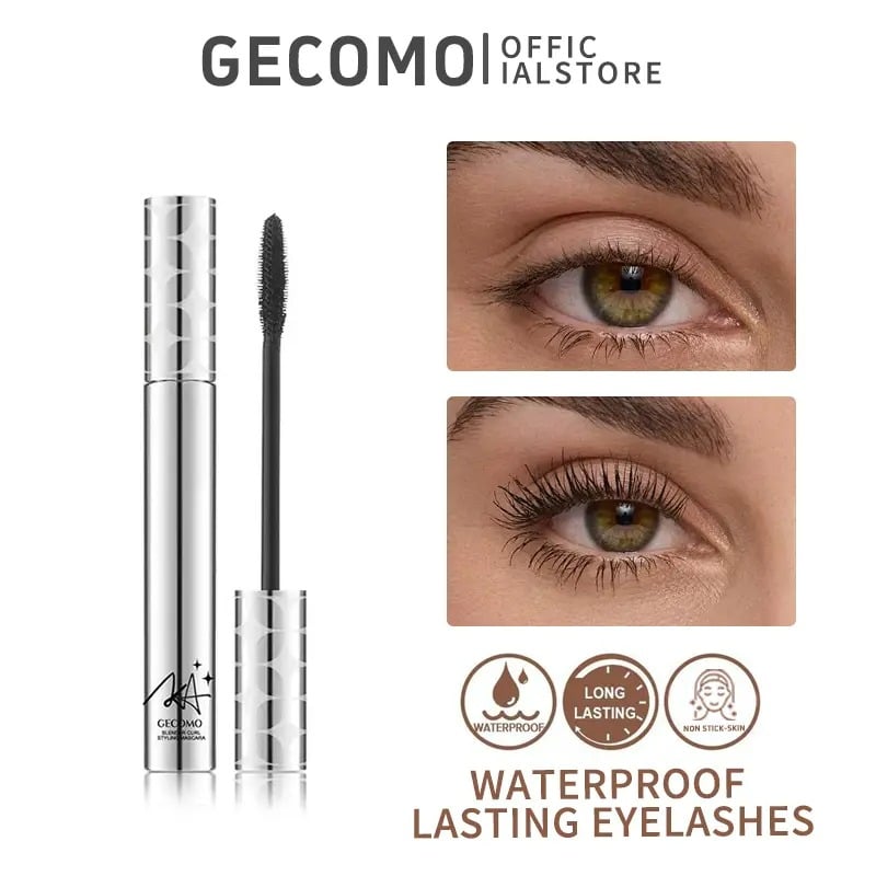 🎁Sista dagen: Köp 1, få 1 gratis✨Vattenfast mascara för fylliga och vackert markerade ögonfransar som håller i 24 timmar