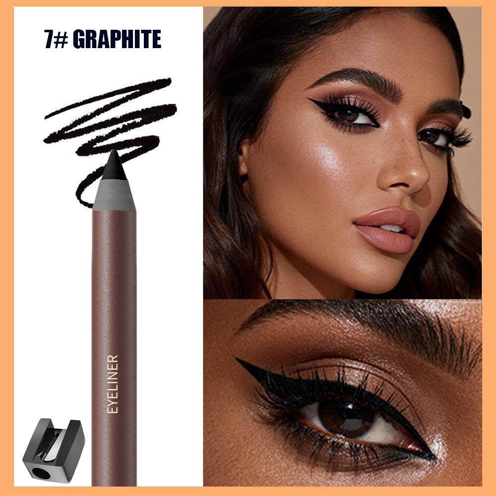🌟Bästsäljare🌟24-timmars vattenfast eyeliner, kladdfri och långvarig, krämig och mjuk konsistens, lätt att applicera, perfekt för både vardags- och festmakeup