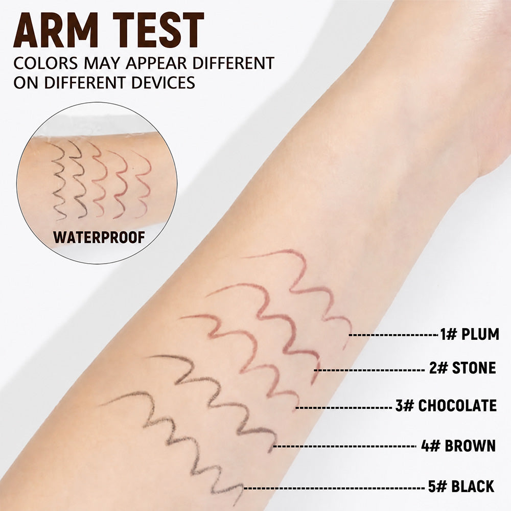 🌟Bästsäljare🌟24-timmars vattenfast eyeliner, kladdfri och långvarig, krämig och mjuk konsistens, lätt att applicera, perfekt för både vardags- och festmakeup