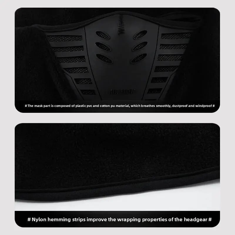 🔥Het försäljning 49 % rabatt🔥Balaclava skidmask Vinter vindskyddande varm mask 3D-design Andningsbar bandana