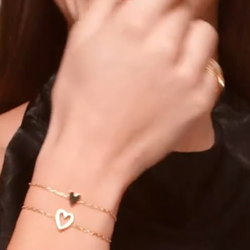 💗Justerbart armbandspaket med två armband: Kärlek och vänskap
