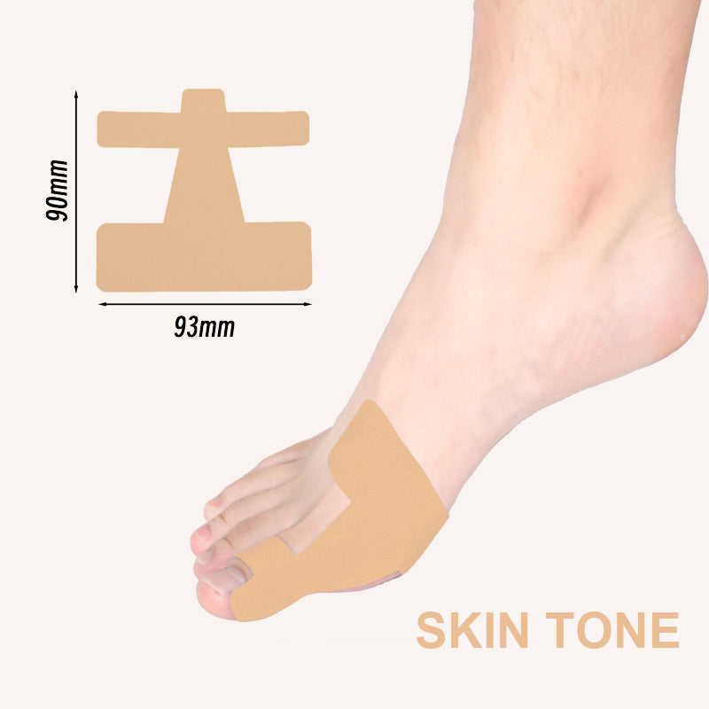 Färdigskuren kinesiologitejp för hallux valgus