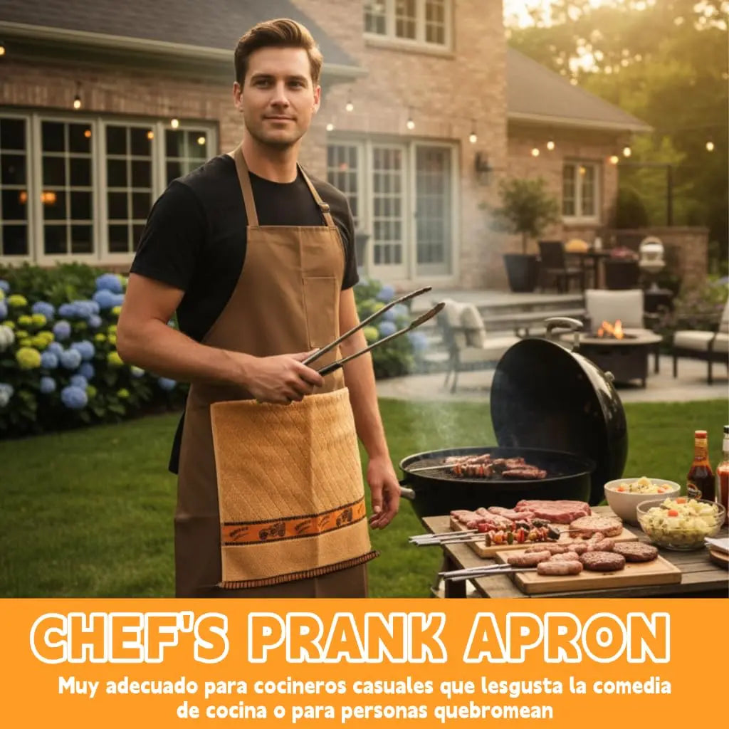 🔥 Förkläde med texten ”Head Chef” – den grillpresent som ingen anar
