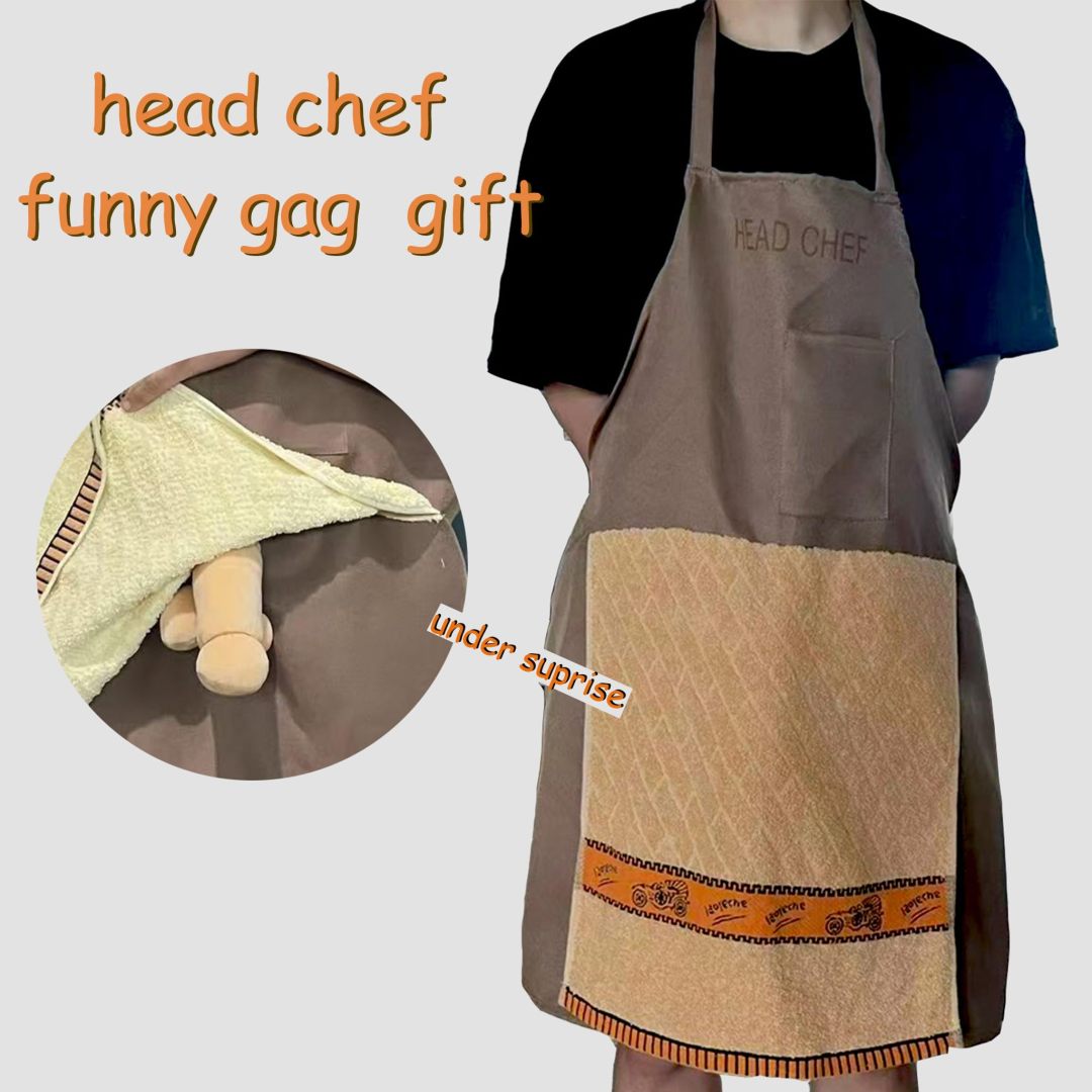 🔥 Förkläde med texten ”Head Chef” – den grillpresent som ingen anar