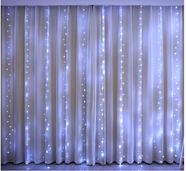 🎁Tidig julrea 49 % rabatt🎅LED-ljusslinga, USB-driven LED-ljusgardin för presentförpackning