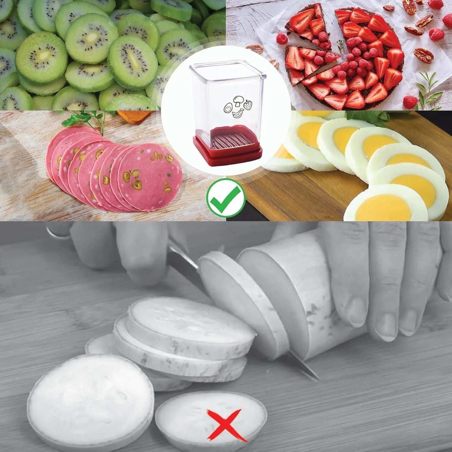 🍓 ✨Skivare – snabb skivare för frukt och grönsaker