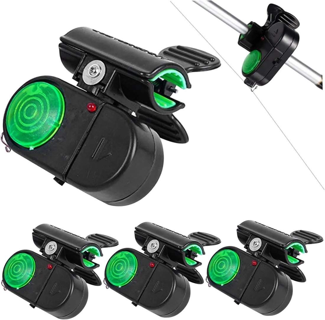 🔥Sista dagen – 49 % rabatt –🎣Fiskebetlarm med LED-lampa