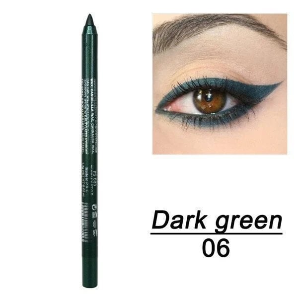 Långvarig vattenfast eyelinerpenna, trendig ögonmakeup