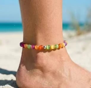 🌈 Dopamine – Kollektion med UV-reaktiva smycken med pärlor