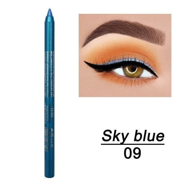 Långvarig vattenfast eyelinerpenna, trendig ögonmakeup