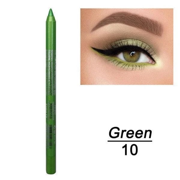 Långvarig vattenfast eyelinerpenna, trendig ögonmakeup