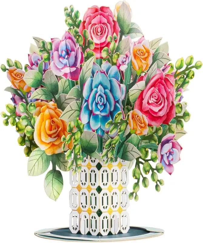 💌 Exklusivt till alla hjärtans dag: 3D-popupkort med körsbärsblommor – det ultimata minnet för kortälskare ❤️