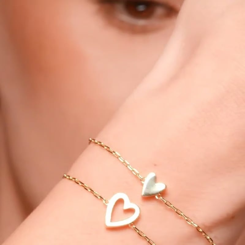 💗Justerbart armbandspaket med två armband: Kärlek och vänskap