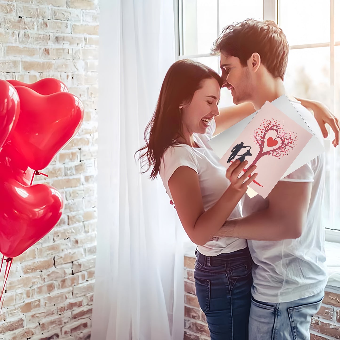 💌Premium 3D pop-up romantiskt jubileums- och valentinkort